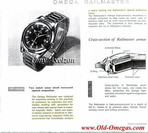 Omega Railmaster de 1959