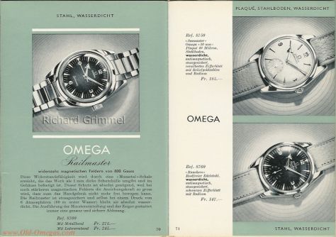 Omega Railmaster de 1959